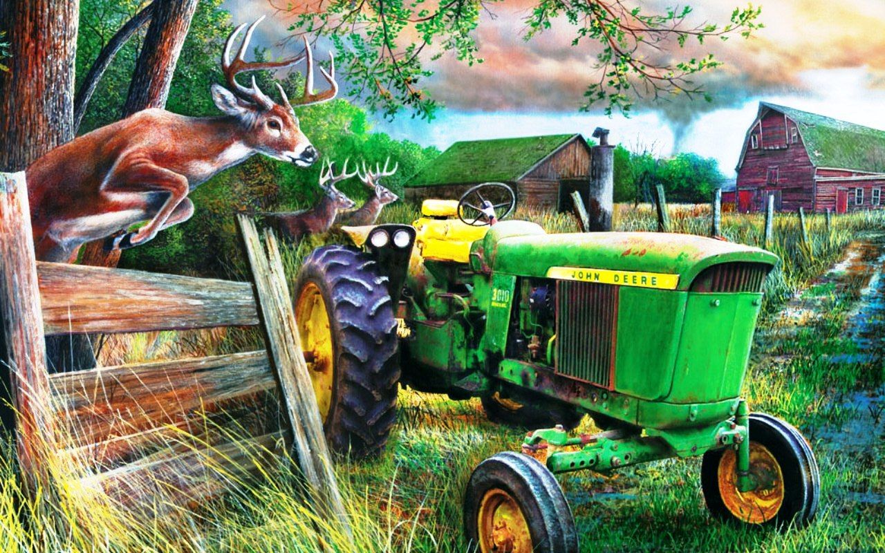 John Deere Tractor Wallpapers