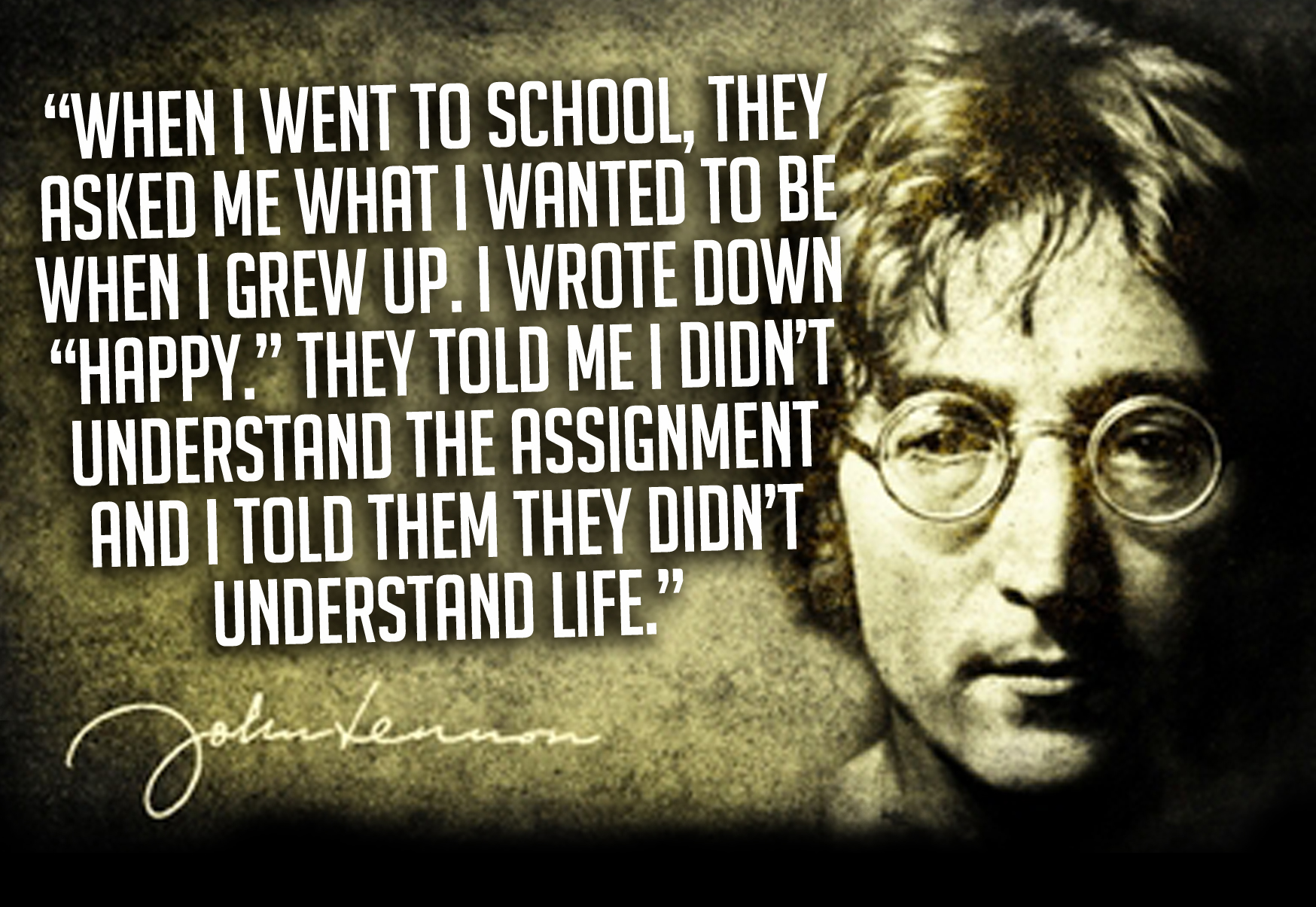 John Lennon Quotes Cover Photos Wallpapers
