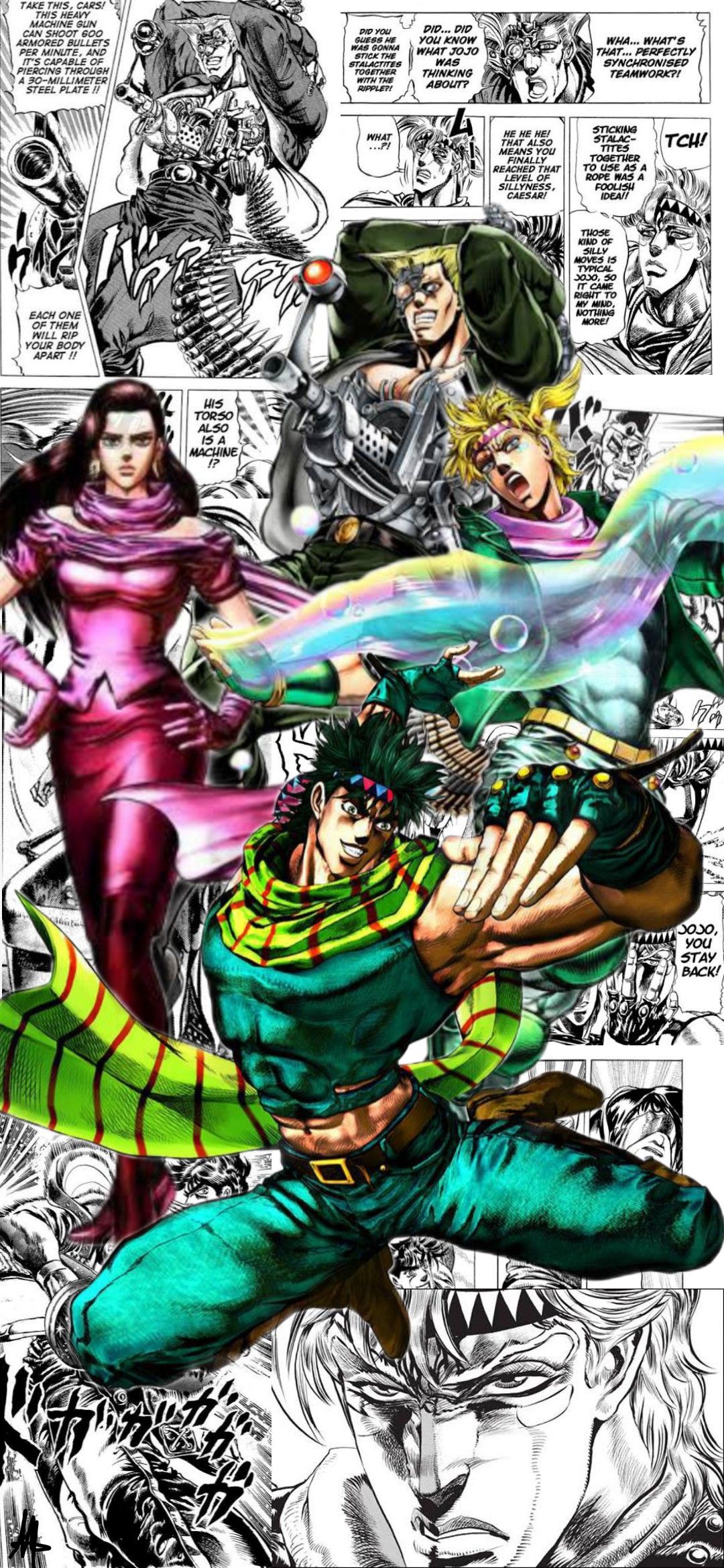 Jojo Battle Tendency Wallpapers