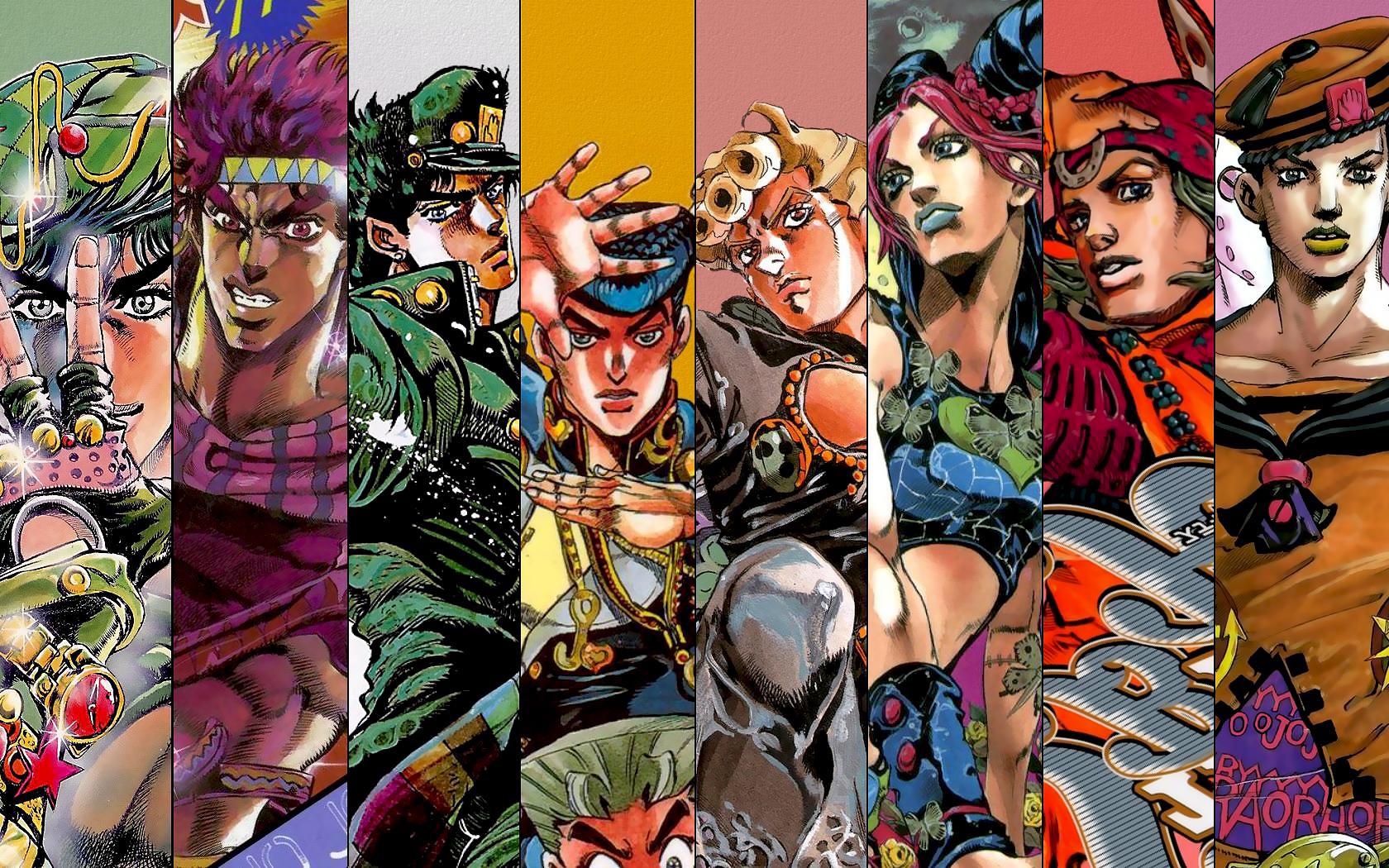 Jojo Battle Tendency Wallpapers