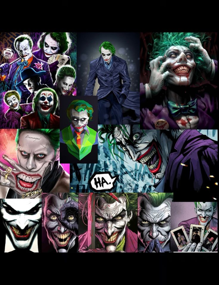 Joker Collage Wallpapers