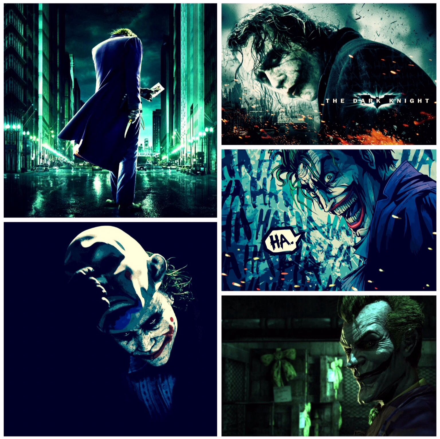 Joker Collage Wallpapers