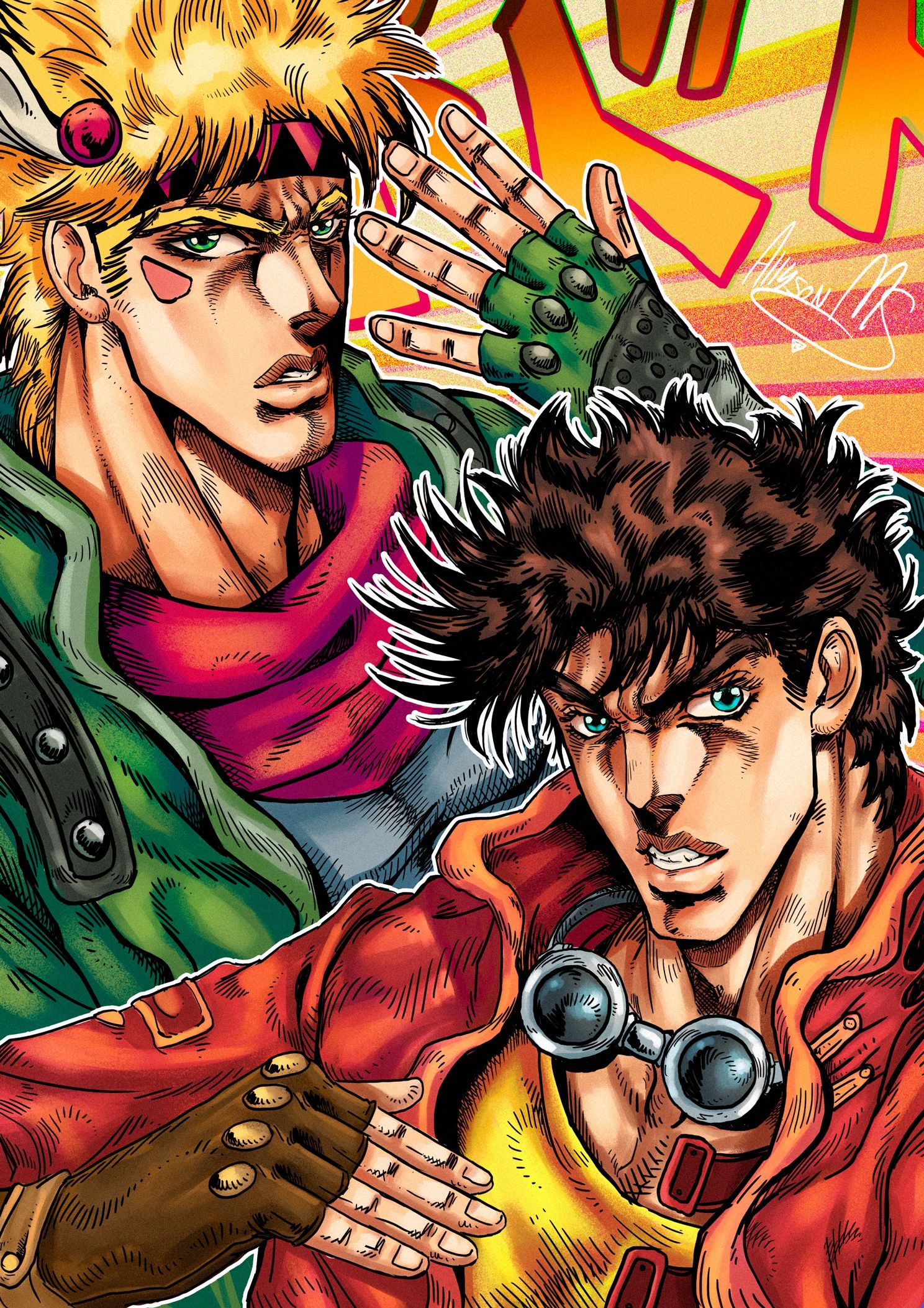 Jonathan Joestar Iphone Wallpapers