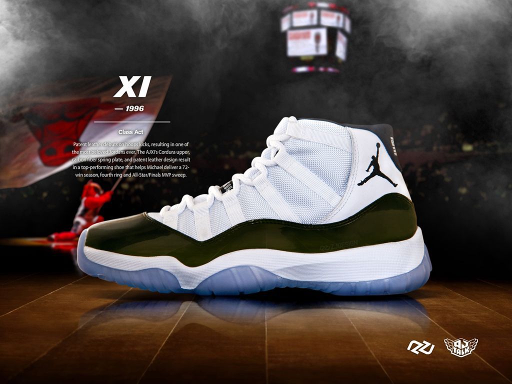 Jordan 11 Concord Wallpapers