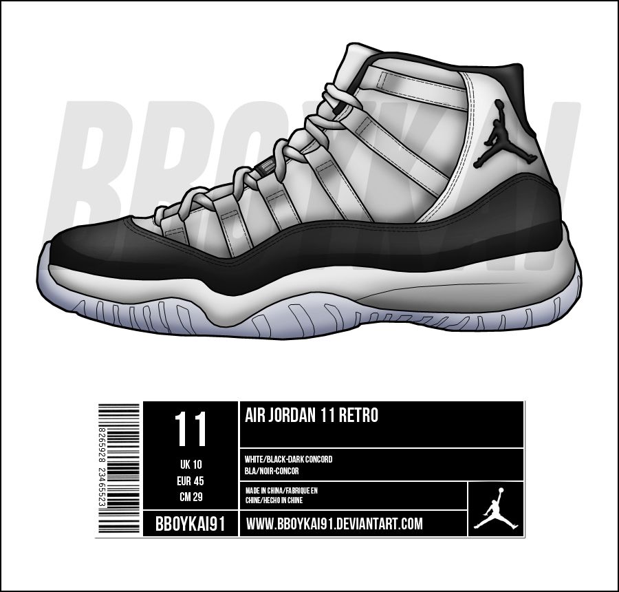 Jordan 11 Concord Wallpapers