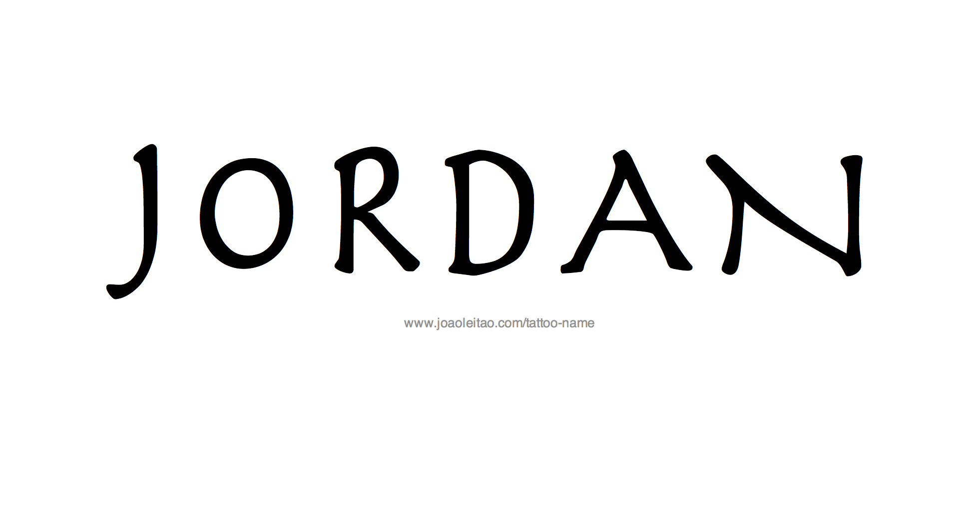 Jordan Name Wallpapers