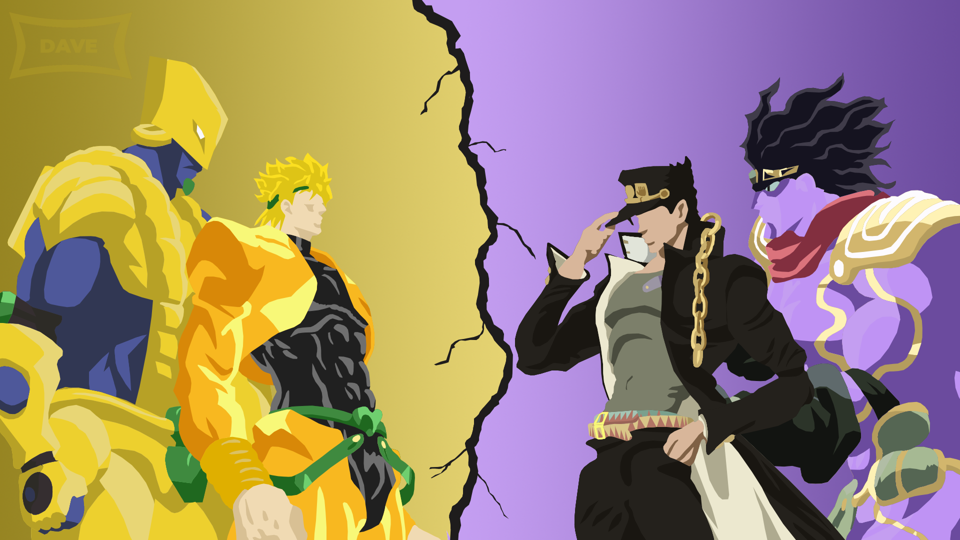 Jotaro Vs Dio Wallpapers