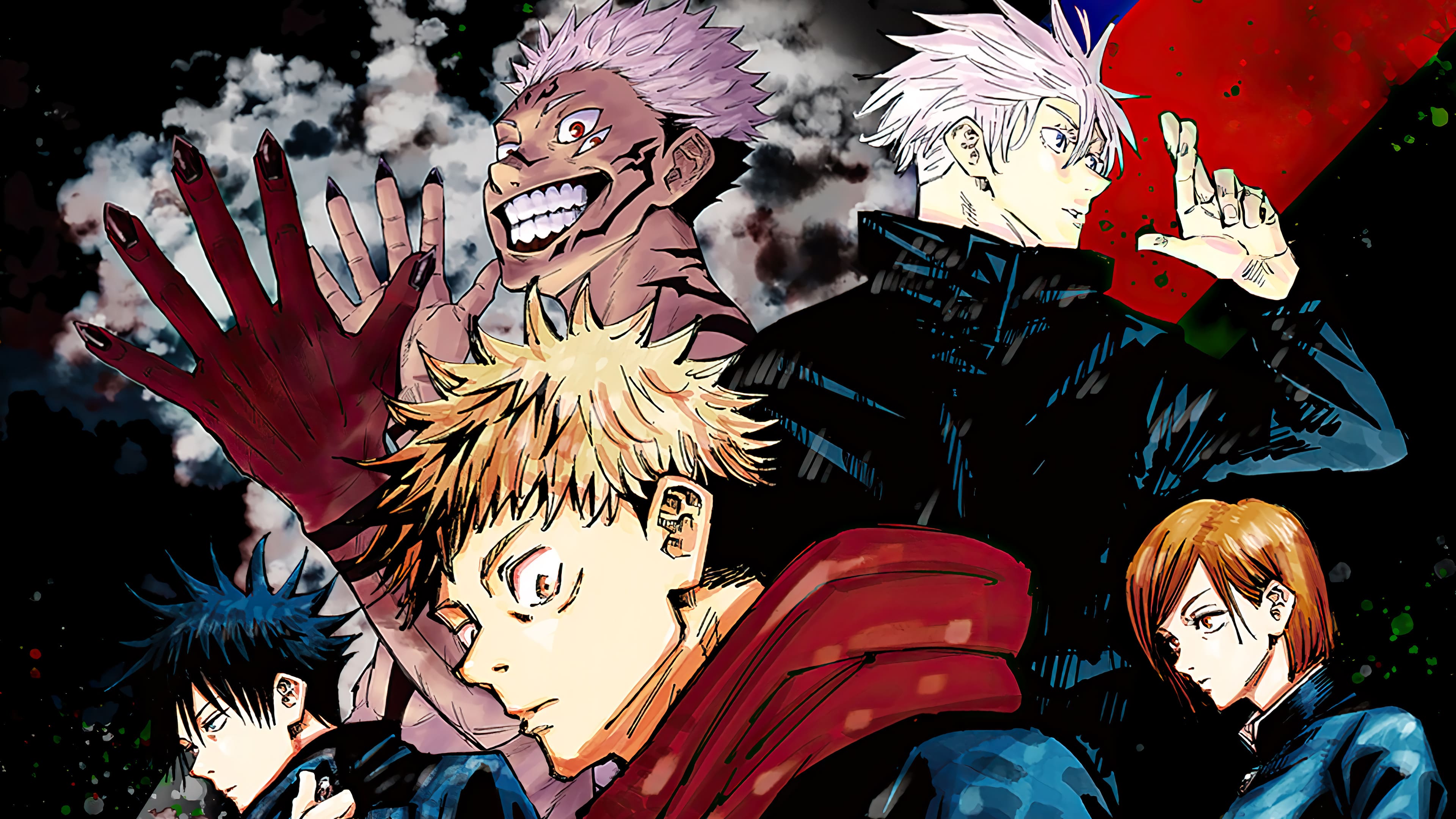 Jujutsu Kaisen Logo Wallpapers