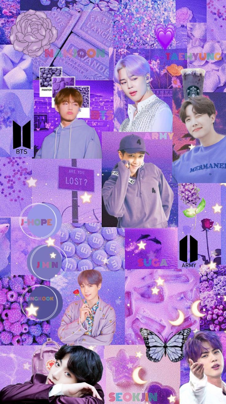 Jungkook Purple Wallpapers