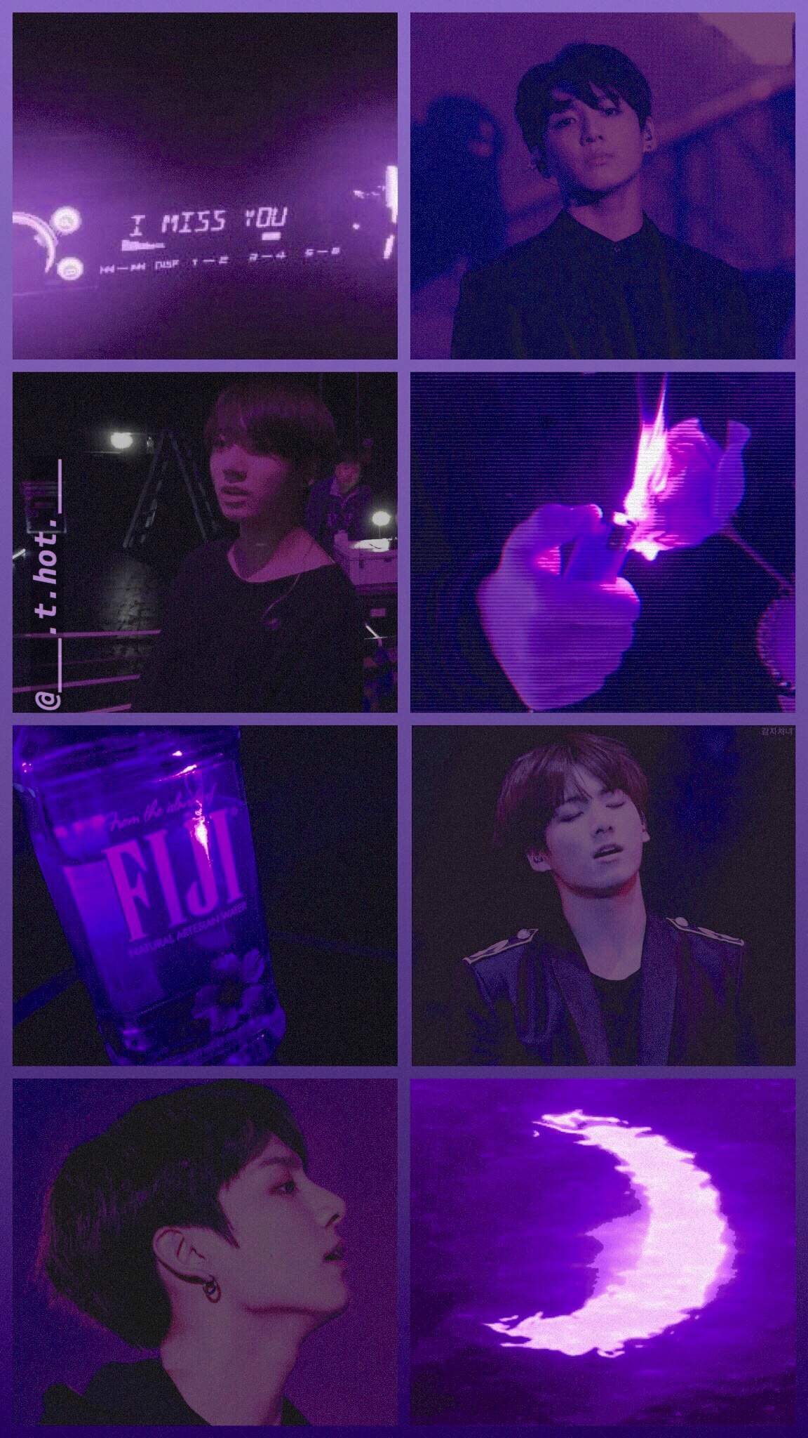 Jungkook Purple Wallpapers