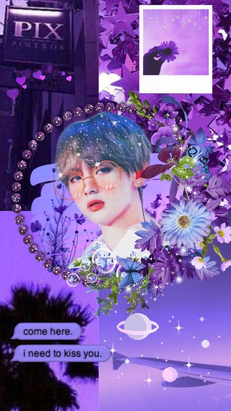 Jungkook Purple Wallpapers