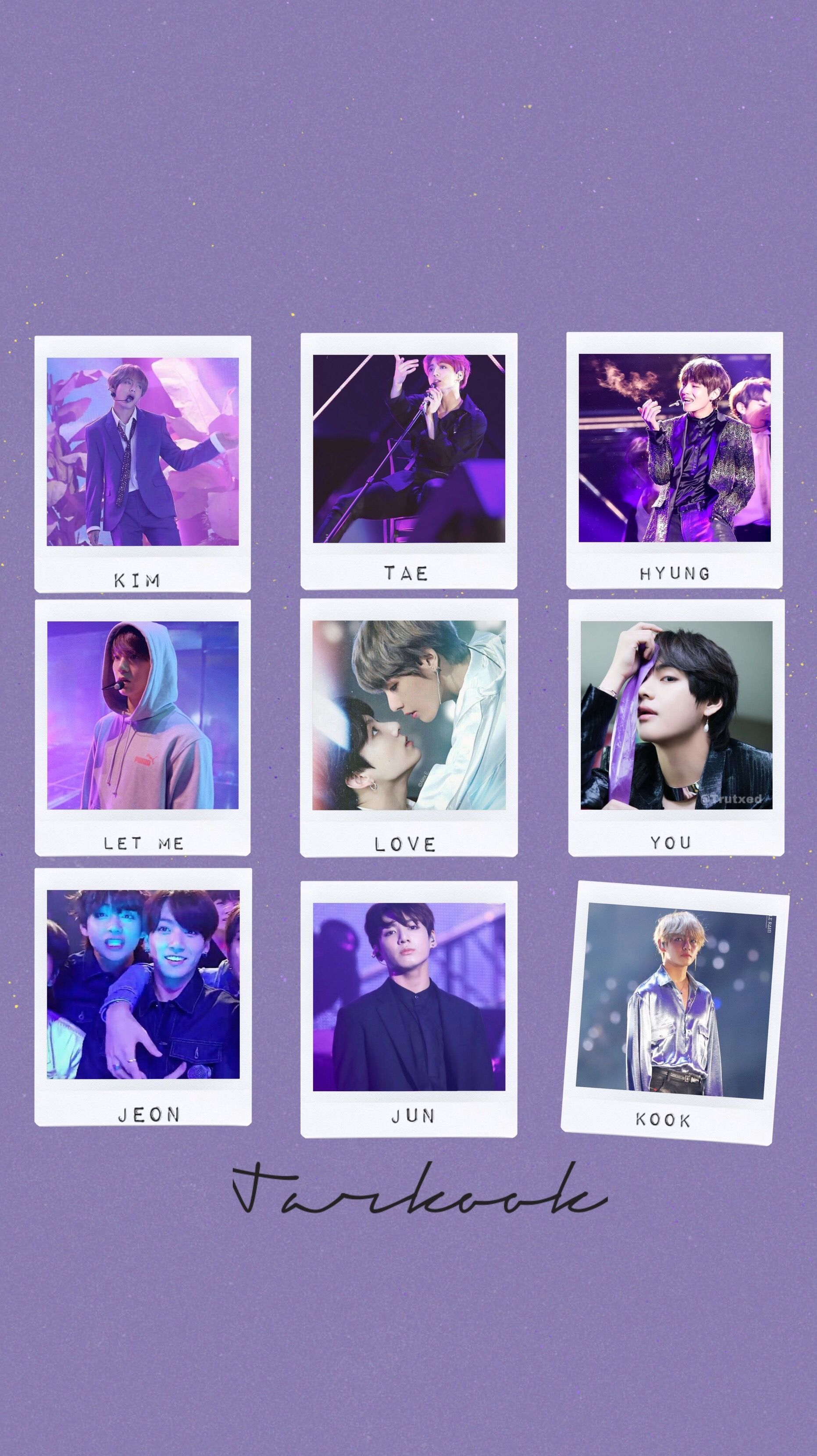 Jungkook Purple Wallpapers