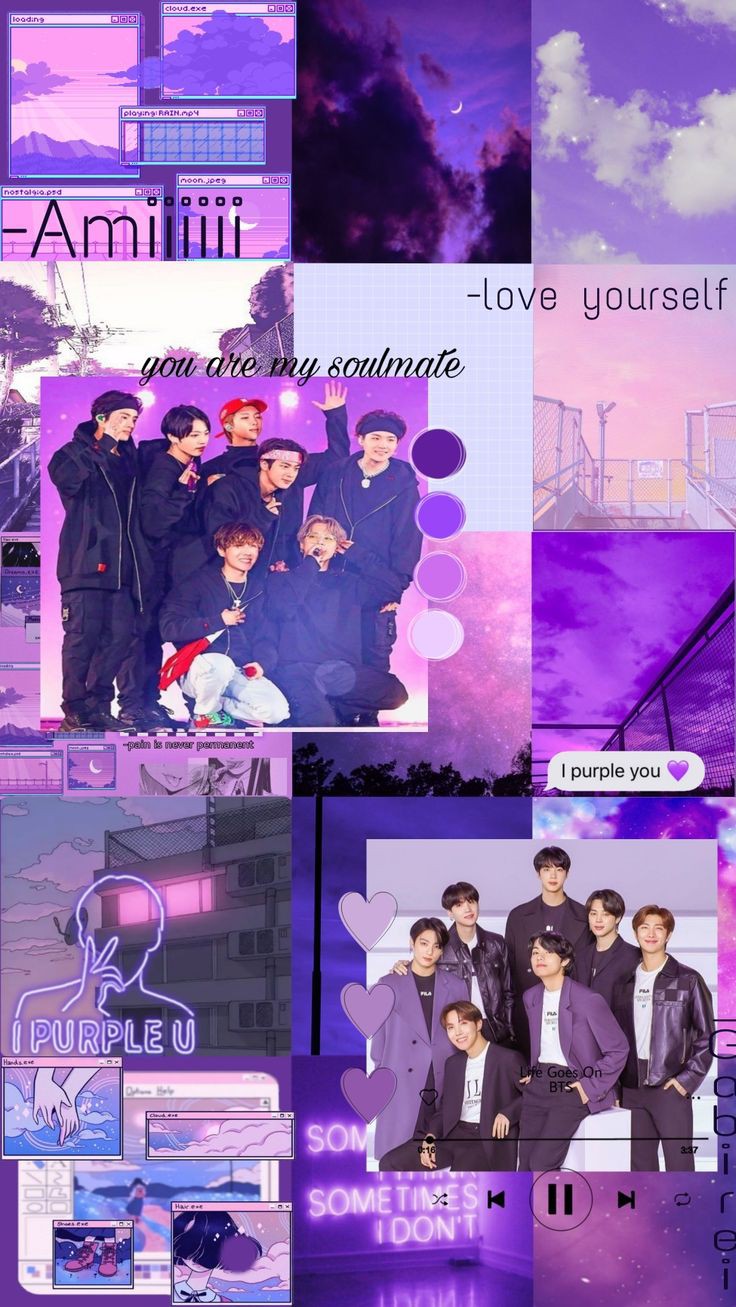 Jungkook Purple Wallpapers