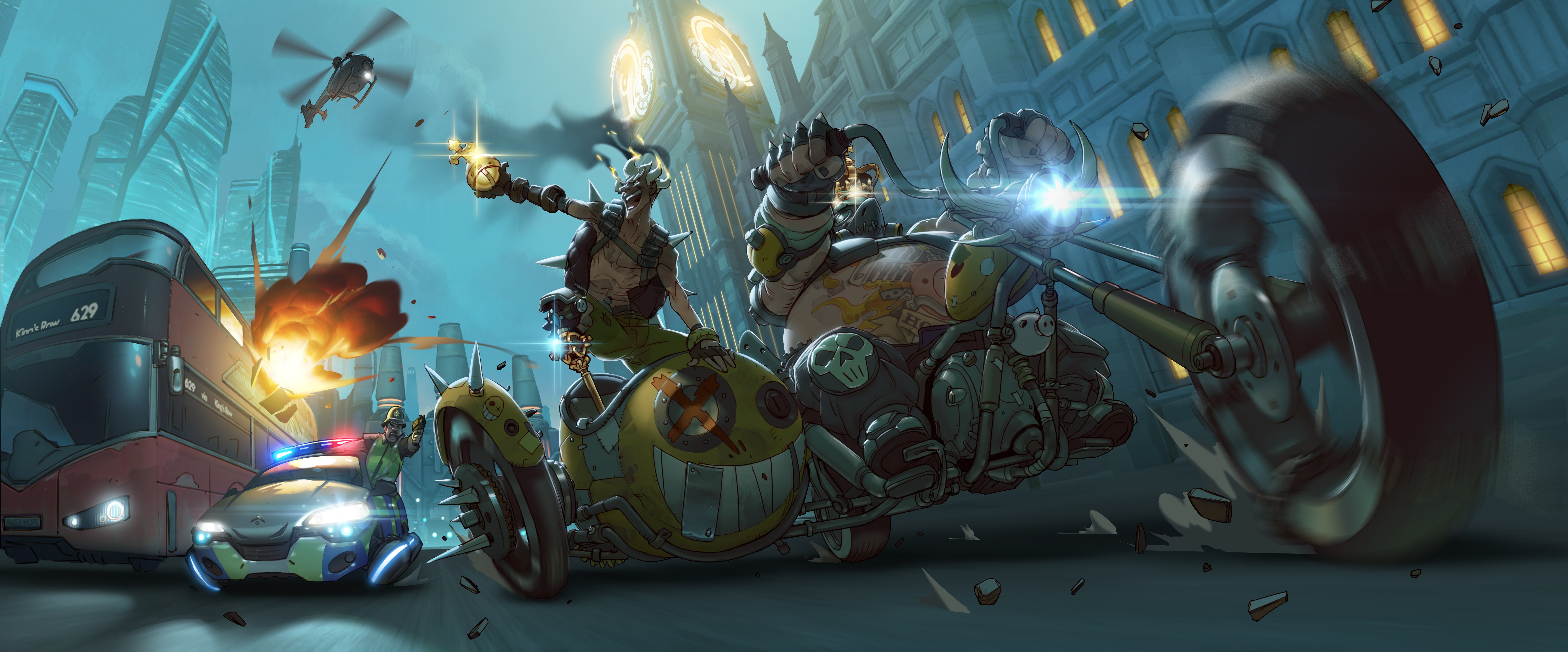 Junkrat Overwatch Wallpapers