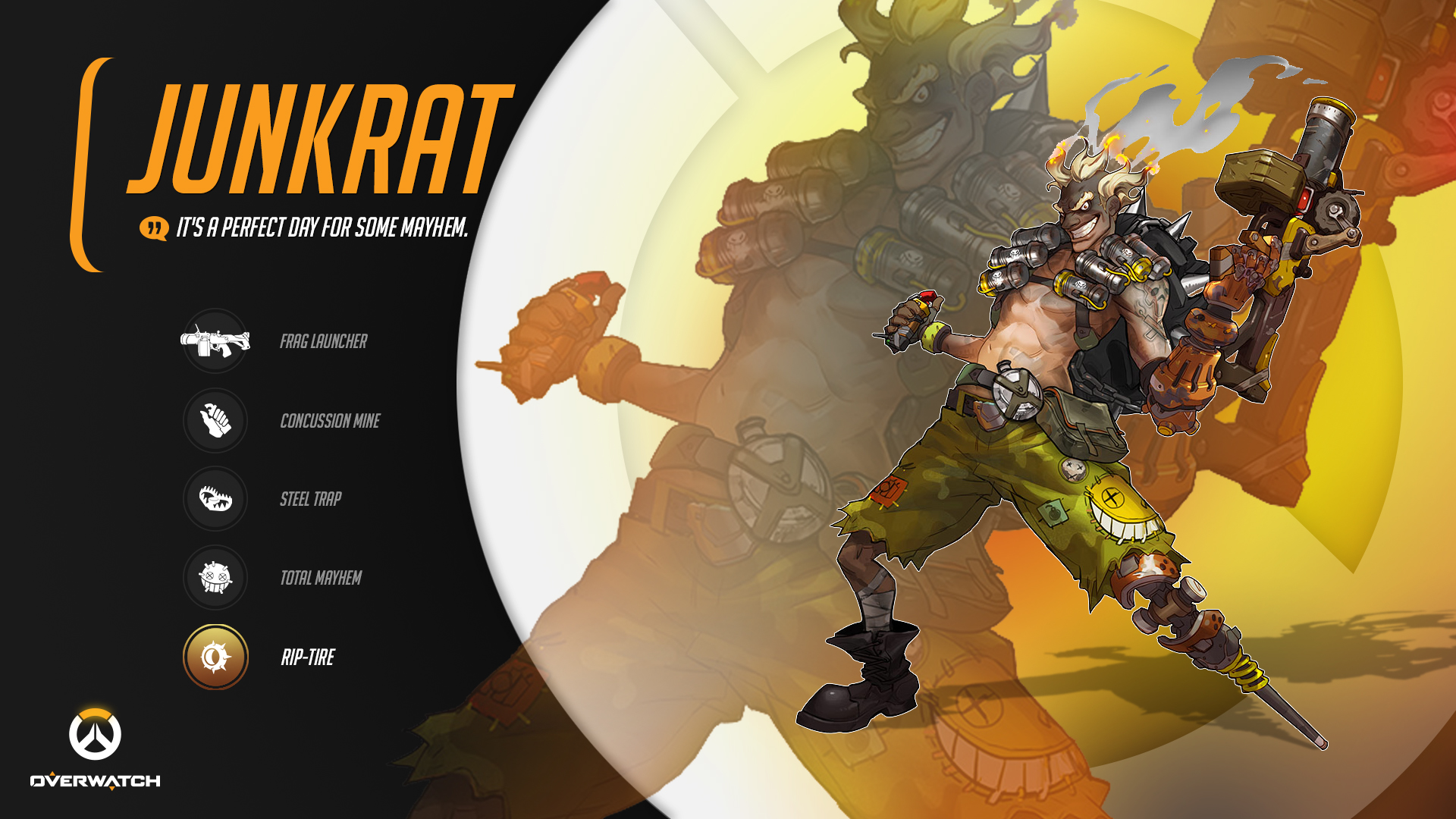 Junkrat Overwatch Wallpapers