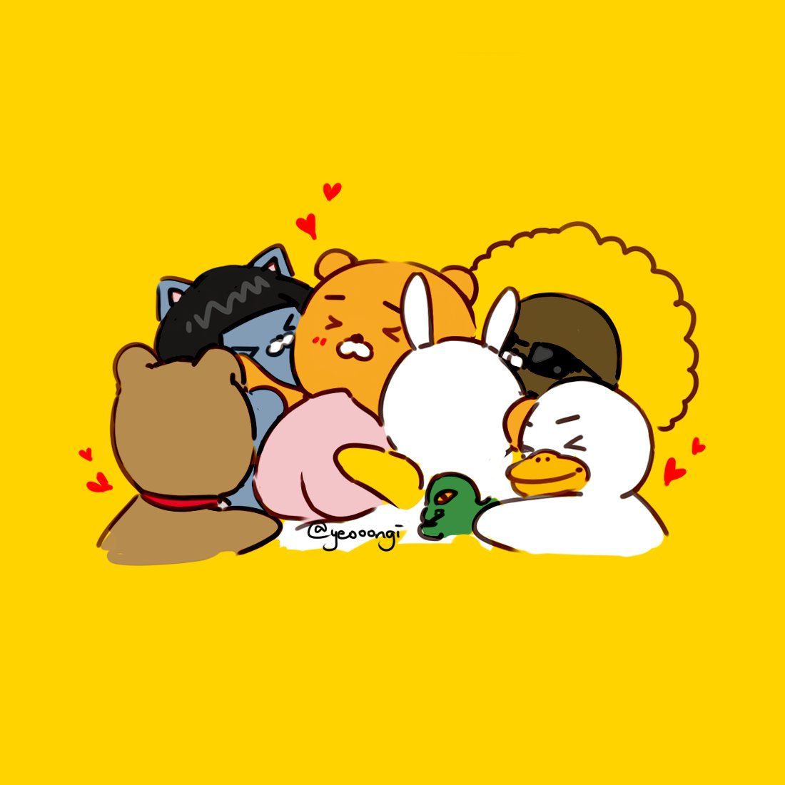 Kakao Friends Tube Wallpapers