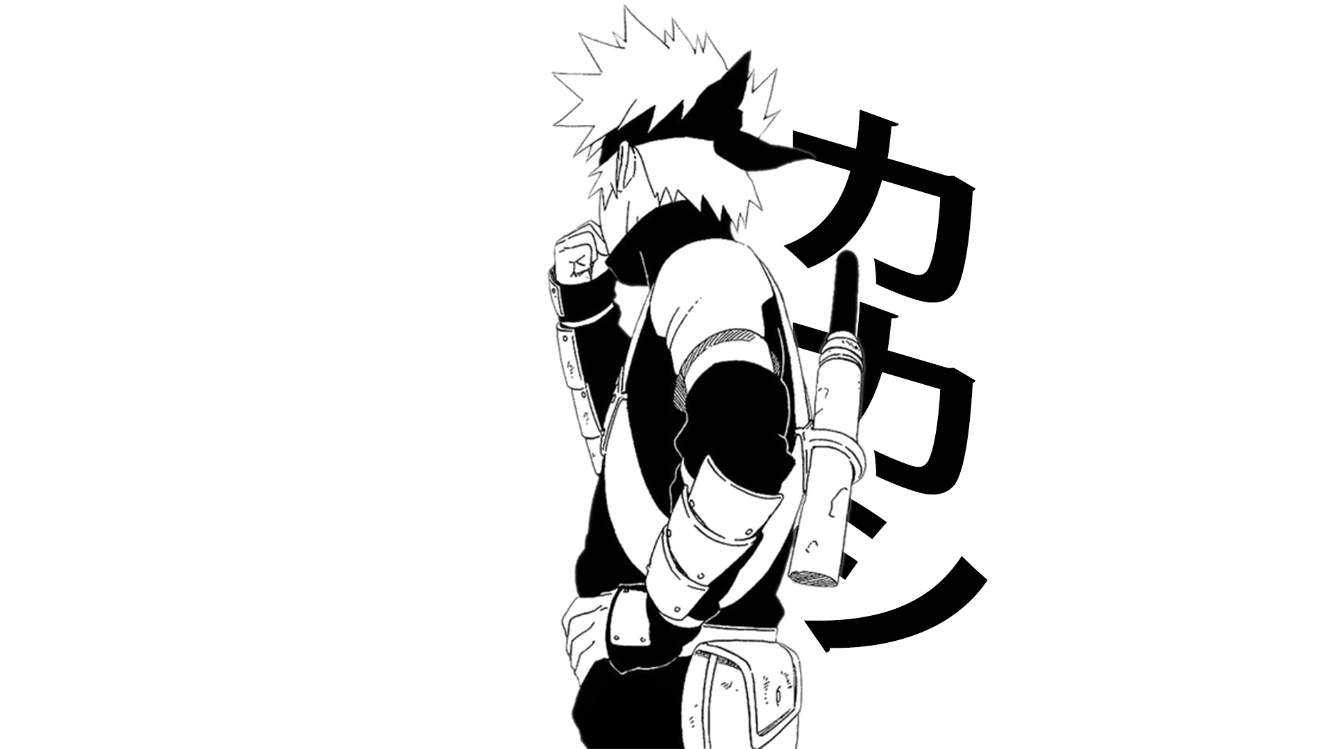 Kakashi Black And White Wallpapers