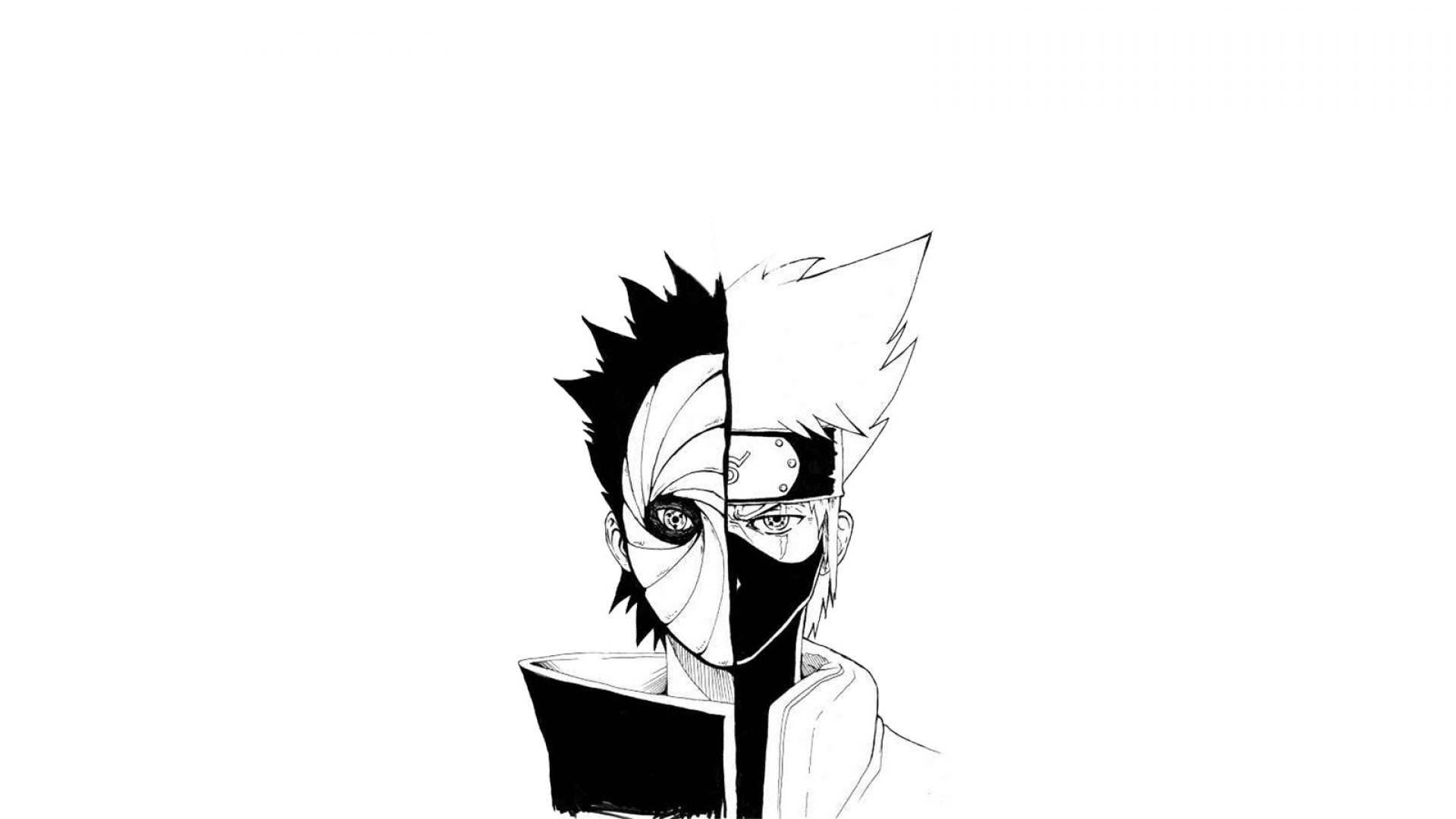 Kakashi Black And White Wallpapers