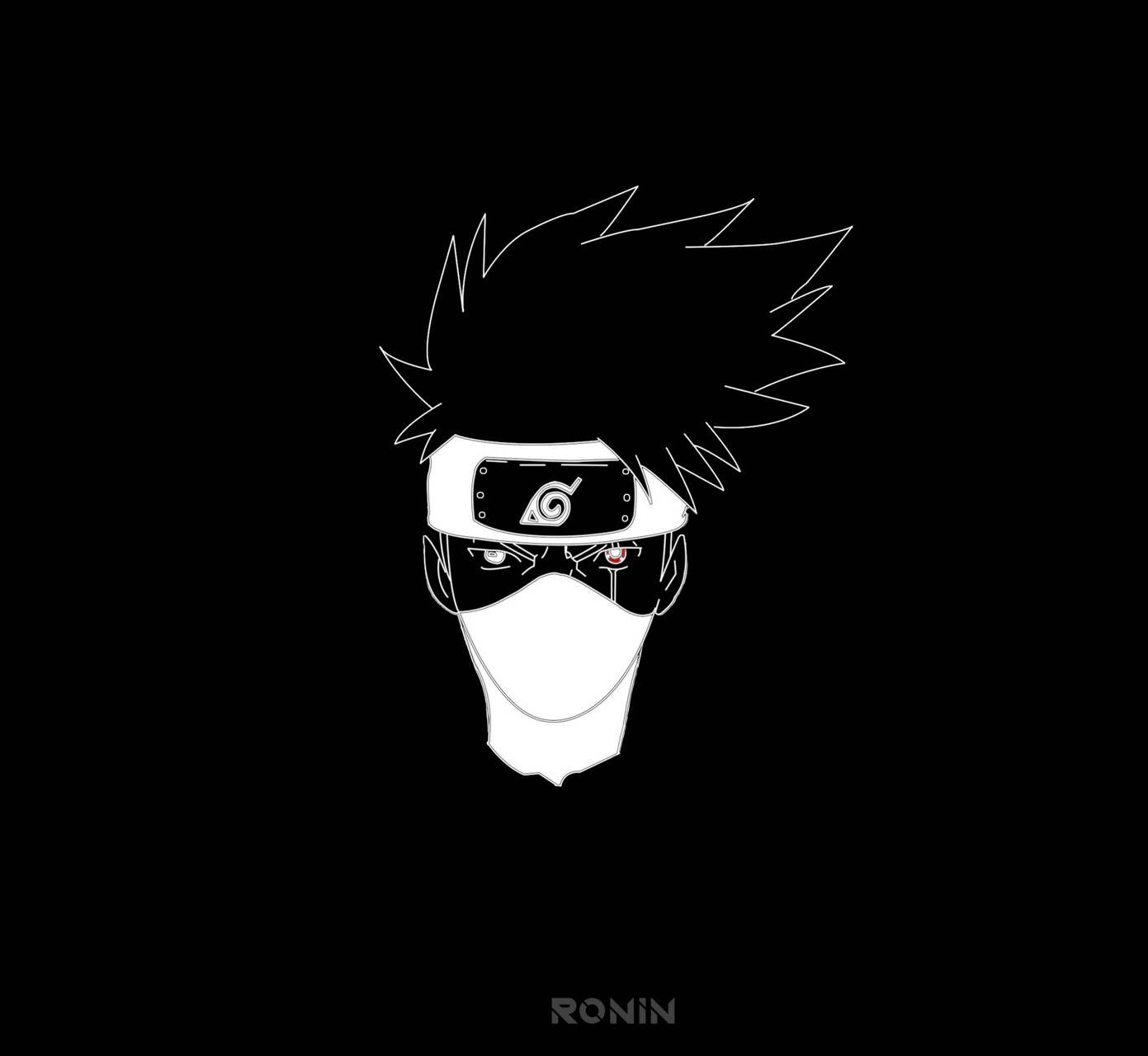 Kakashi Black And White Wallpapers