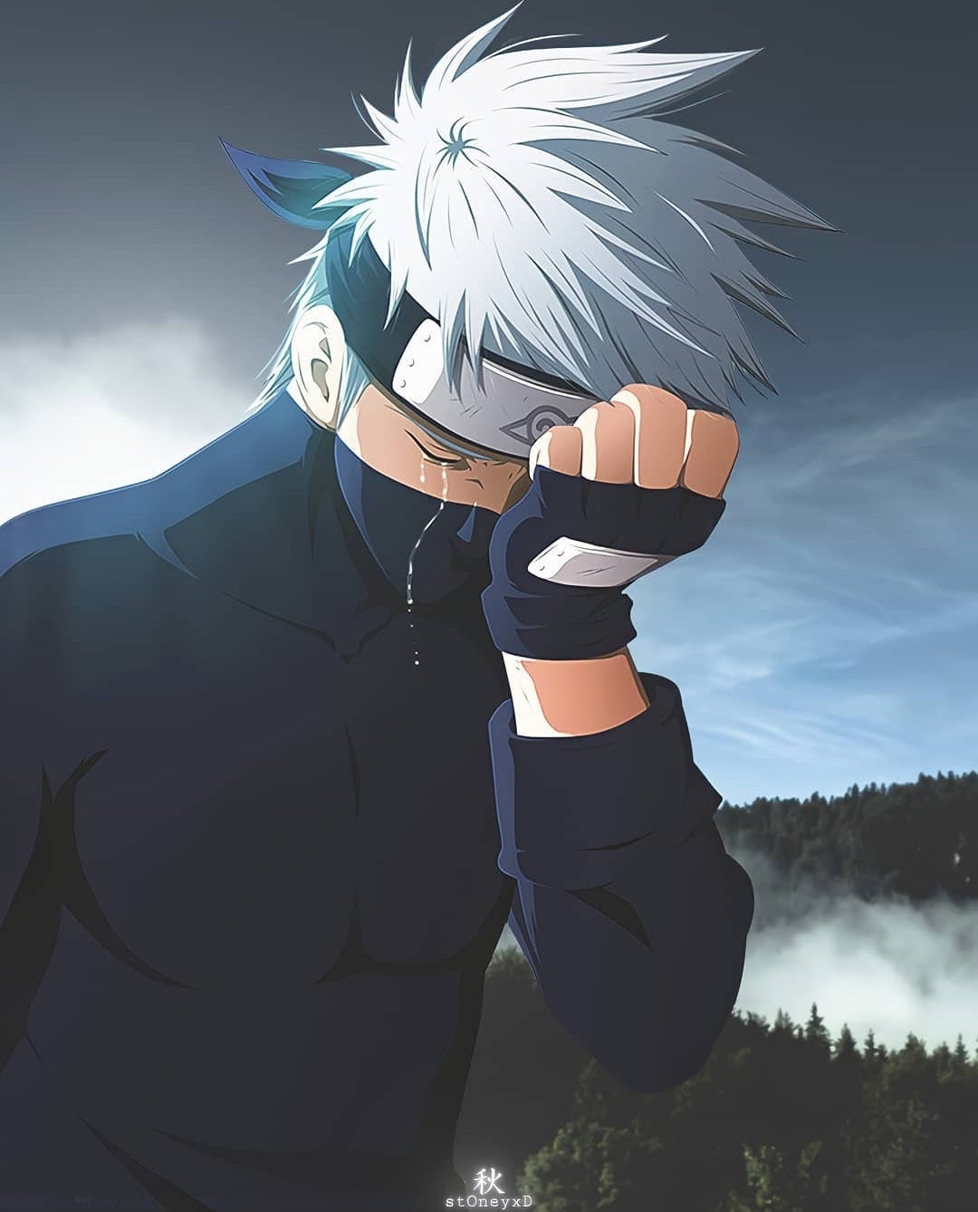 Kakashi Crying Wallpapers