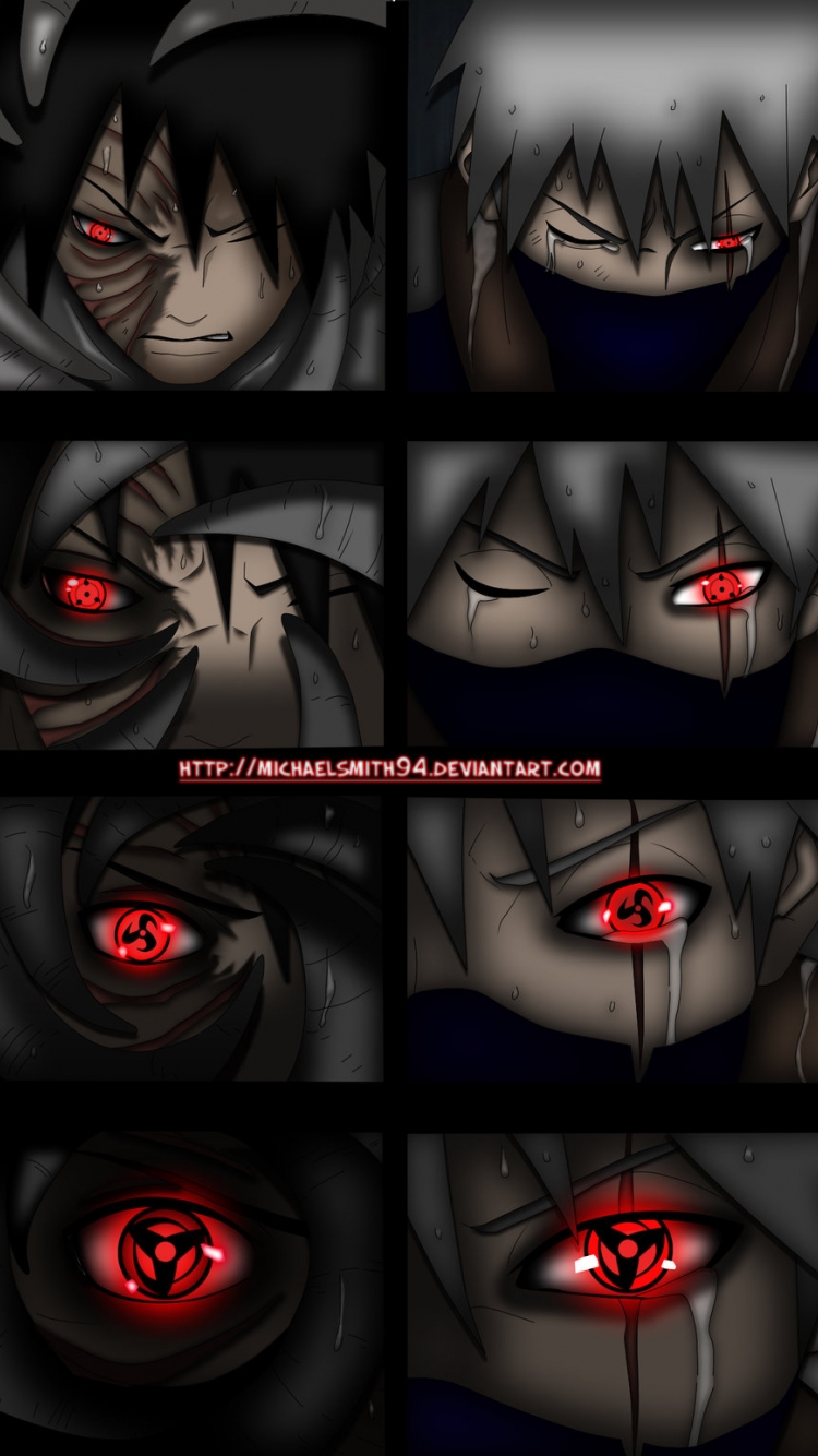 Kakashi Double Sharingan Wallpapers