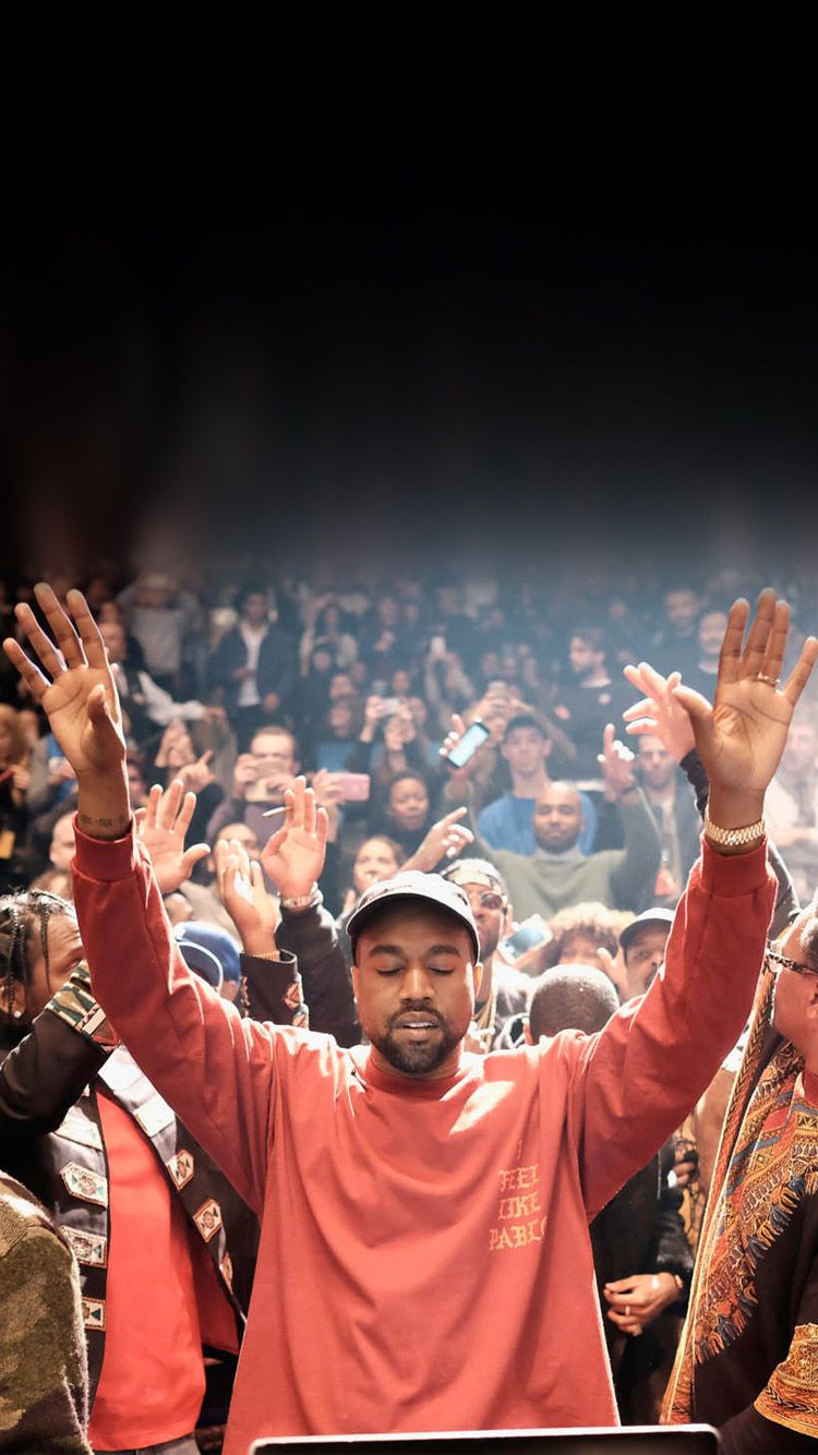 Kanye Hands Raised Wallpapers