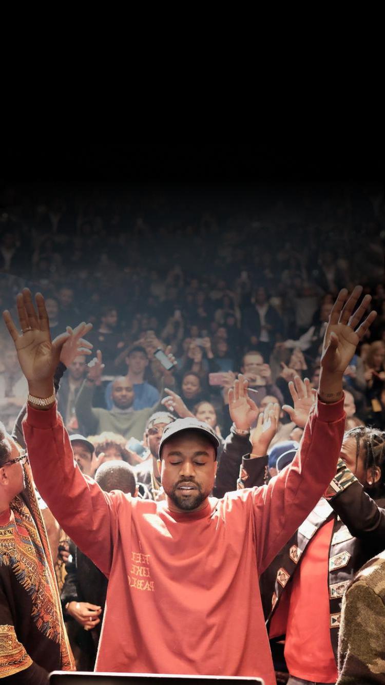 Kanye Hands Raised Wallpapers