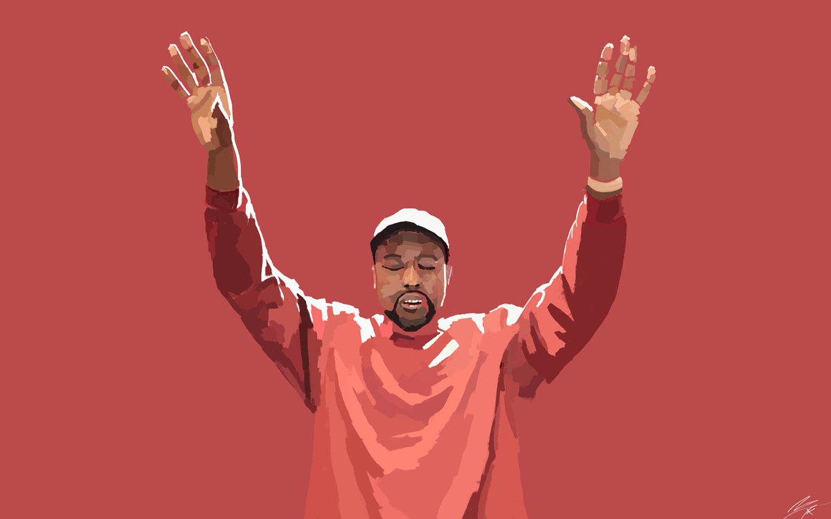 Kanye Hands Raised Wallpapers