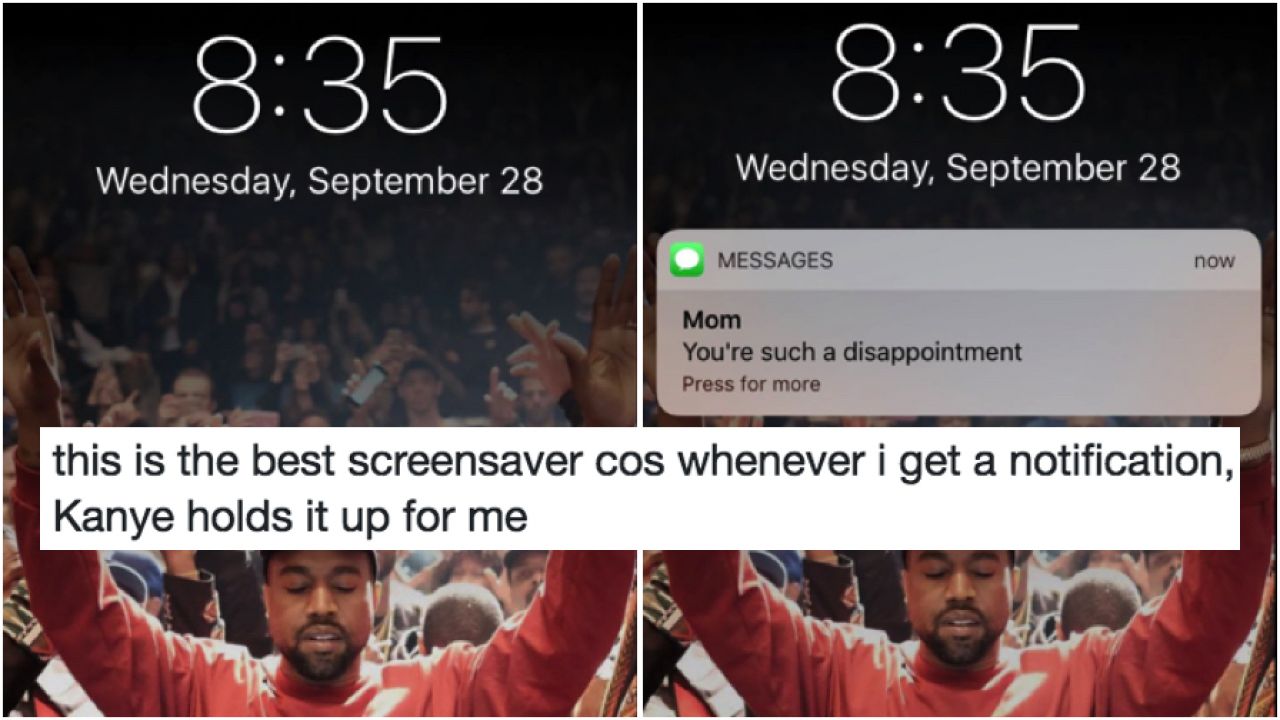 Kanye Notification Wallpapers