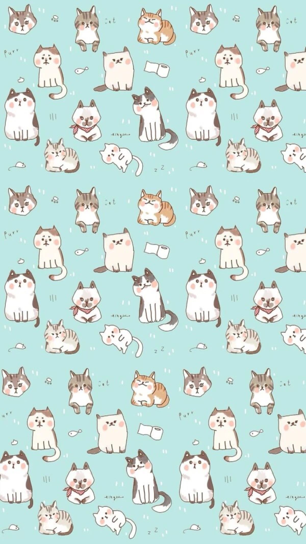 Kawaii Cat Wallpapers