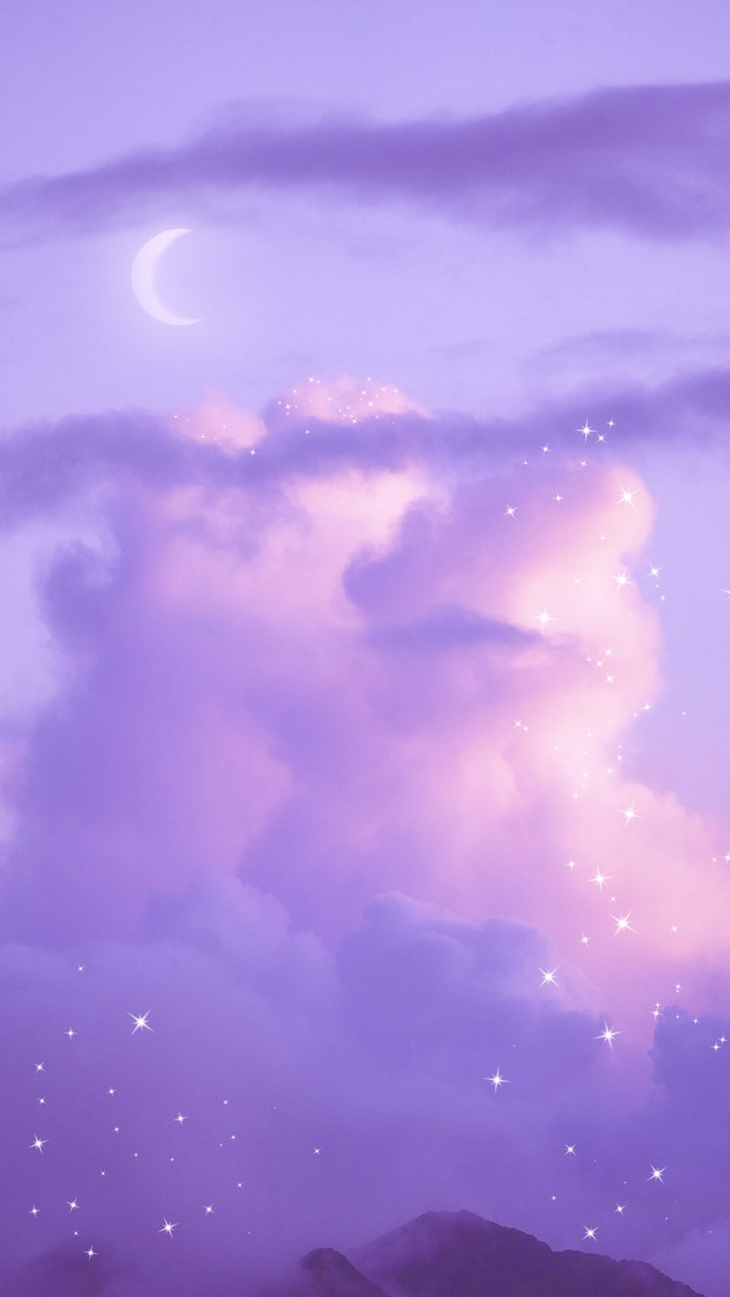 Kawaii Cute Purple Wallpapers