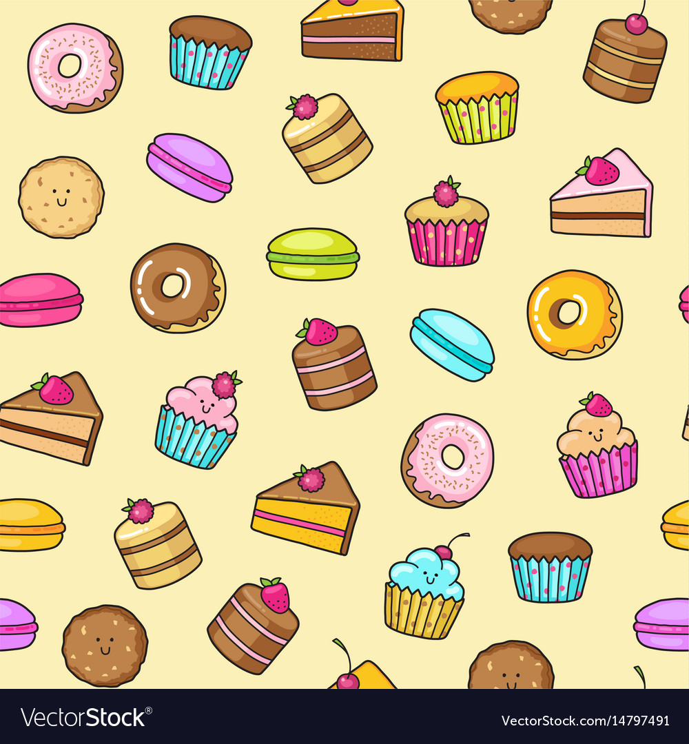 Kawaii Dessert Wallpapers