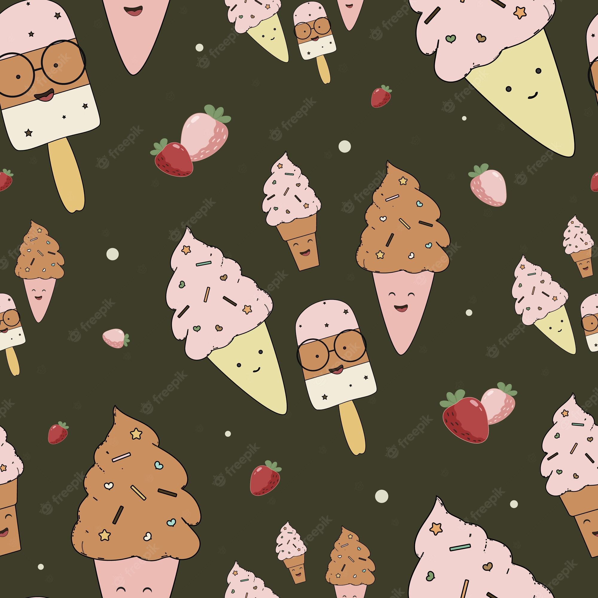 Kawaii Dessert Wallpapers