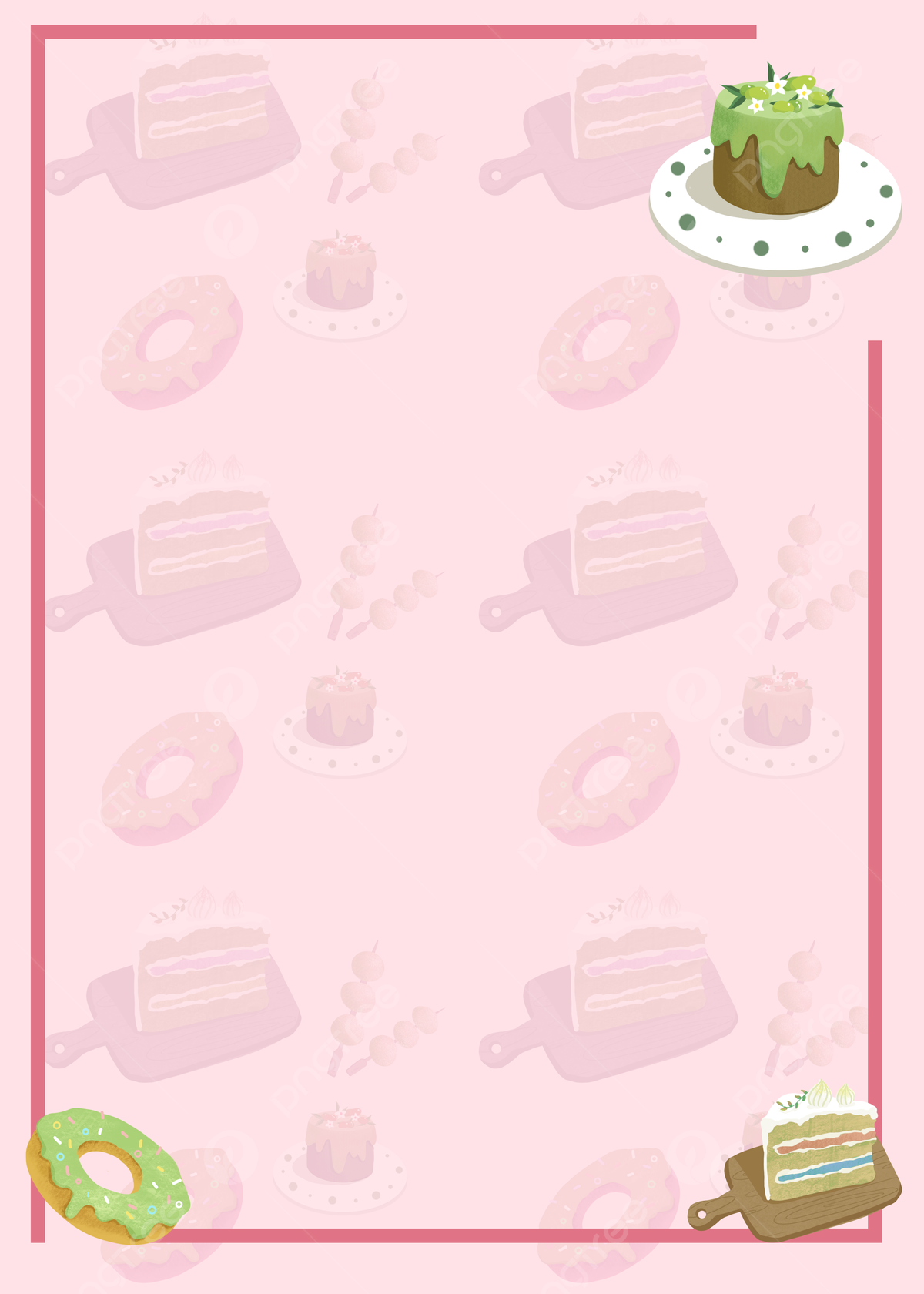 Kawaii Dessert Wallpapers