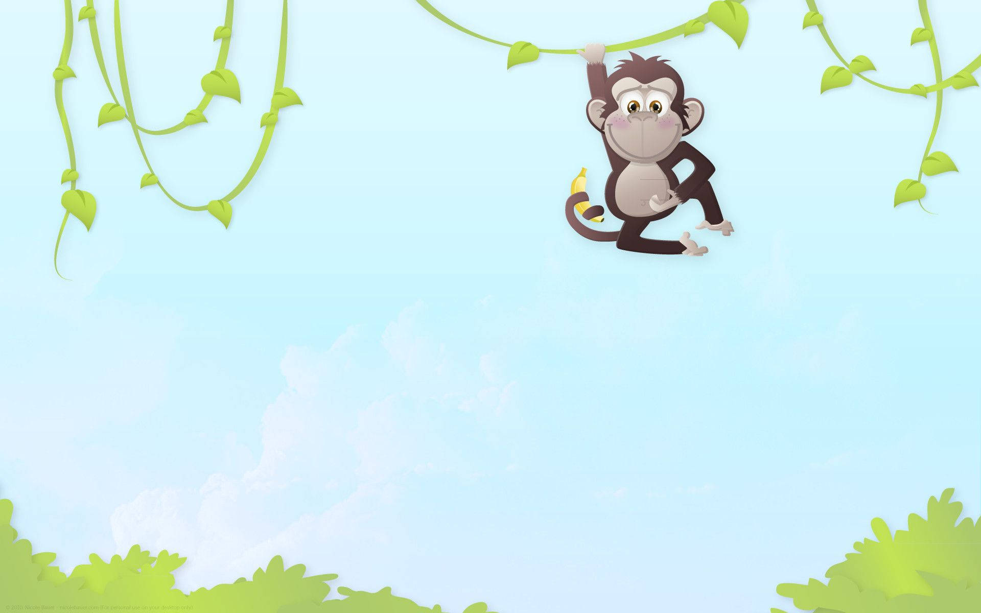 Kawaii Monkey Wallpapers