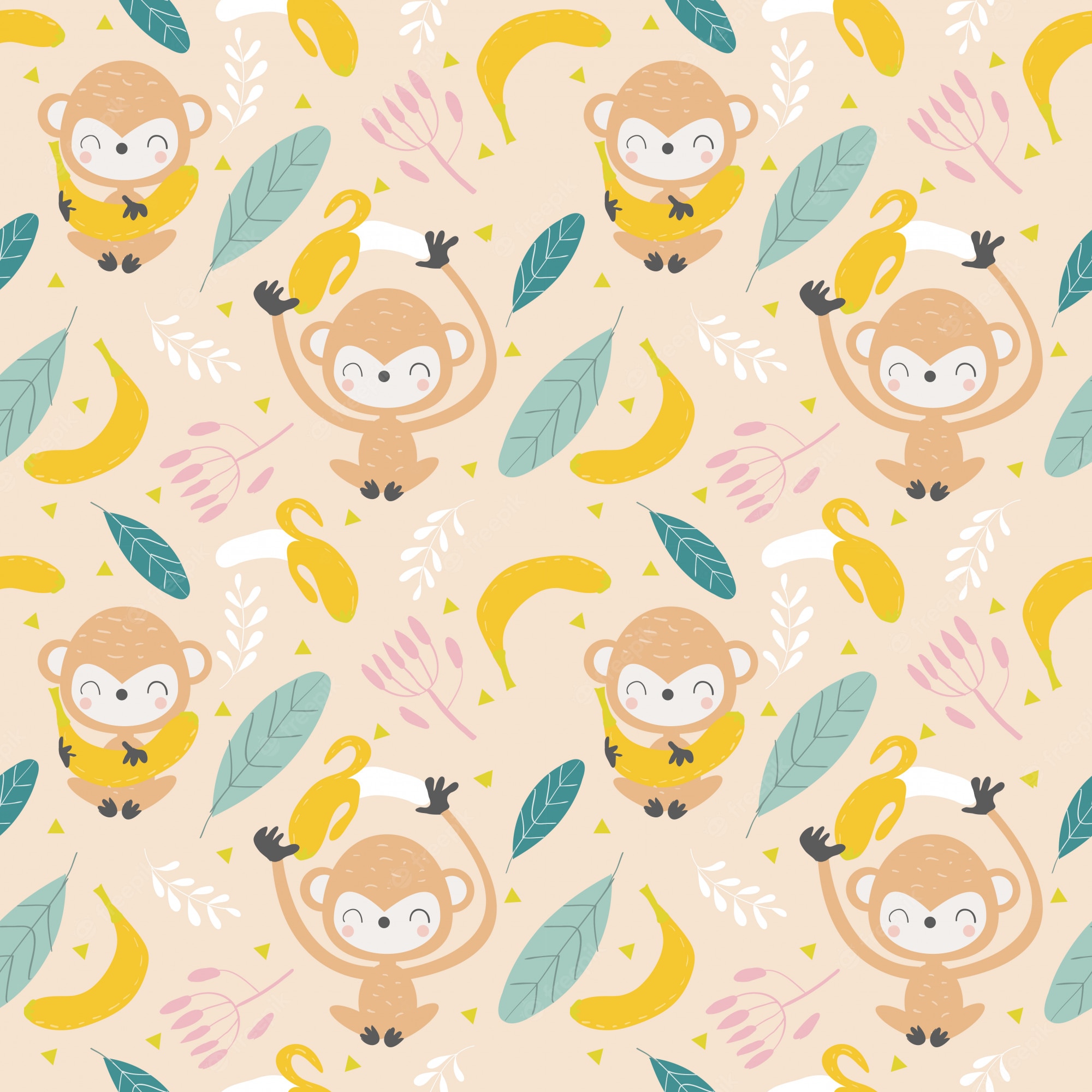 Kawaii Monkey Wallpapers