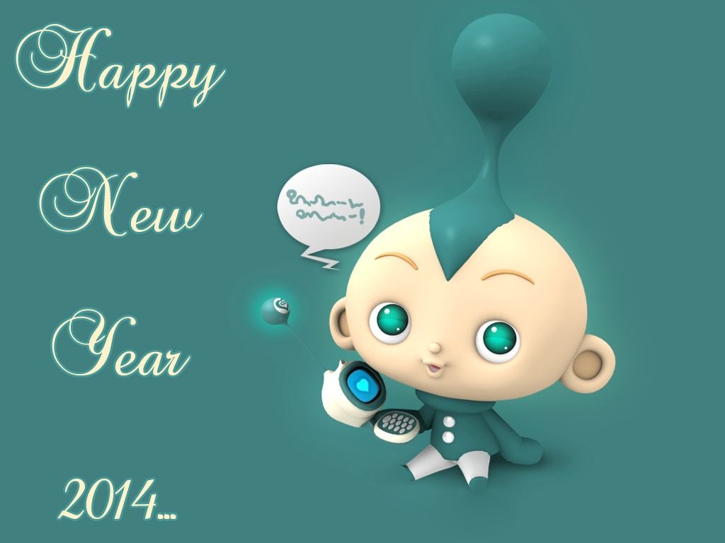 Kawaii New Year Wallpapers