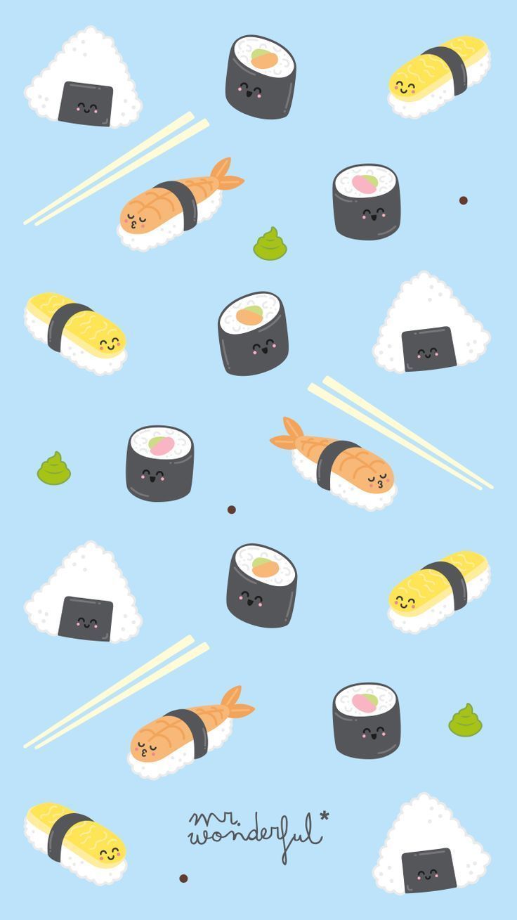 Kawaii Sushi Wallpapers