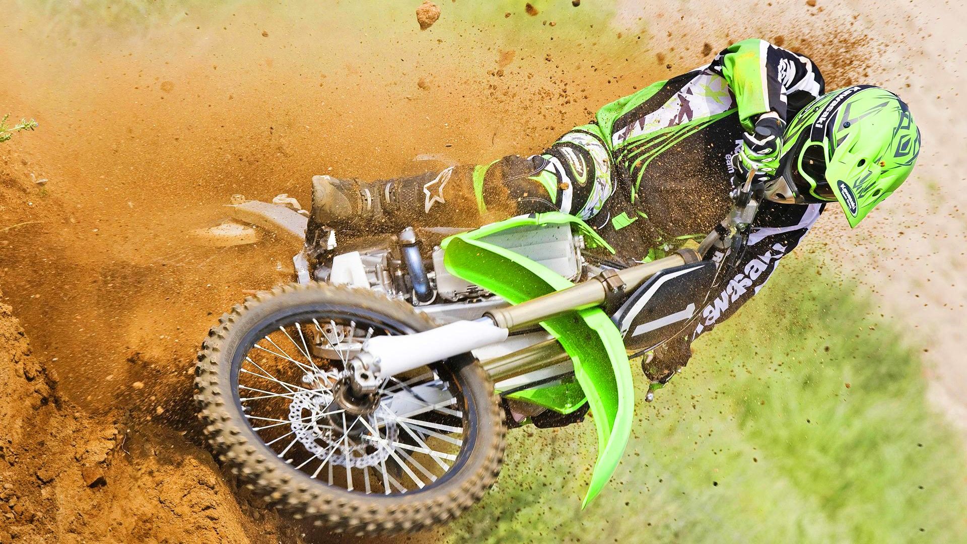 Kawasaki Dirt Bike Wallpapers