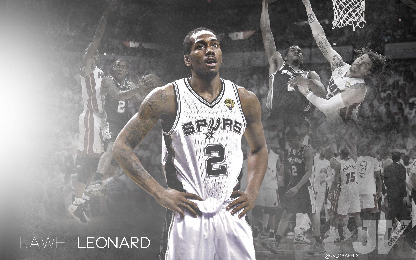 Kawhi Leonard Dunk Wallpapers