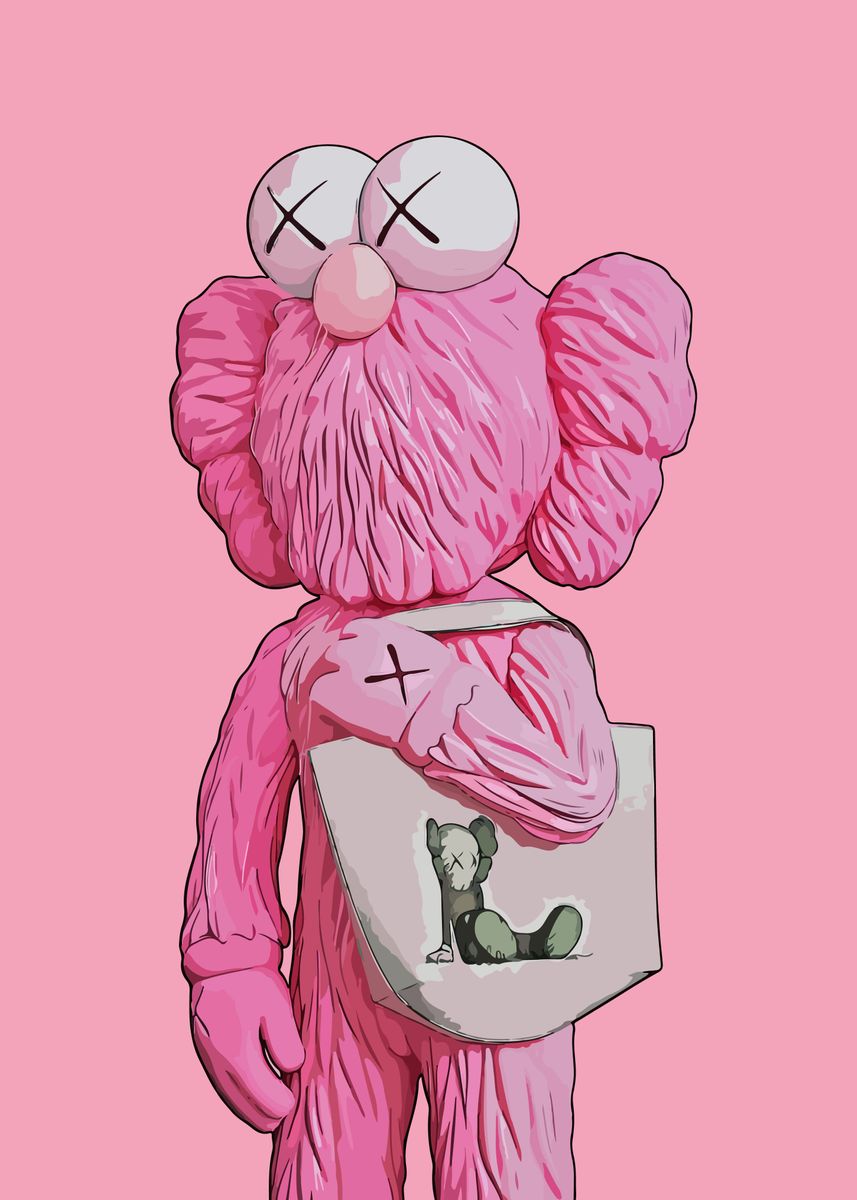 Kaws Pink Wallpapers