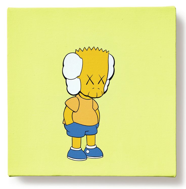 Kaws Simpsons Poster Wallpapers