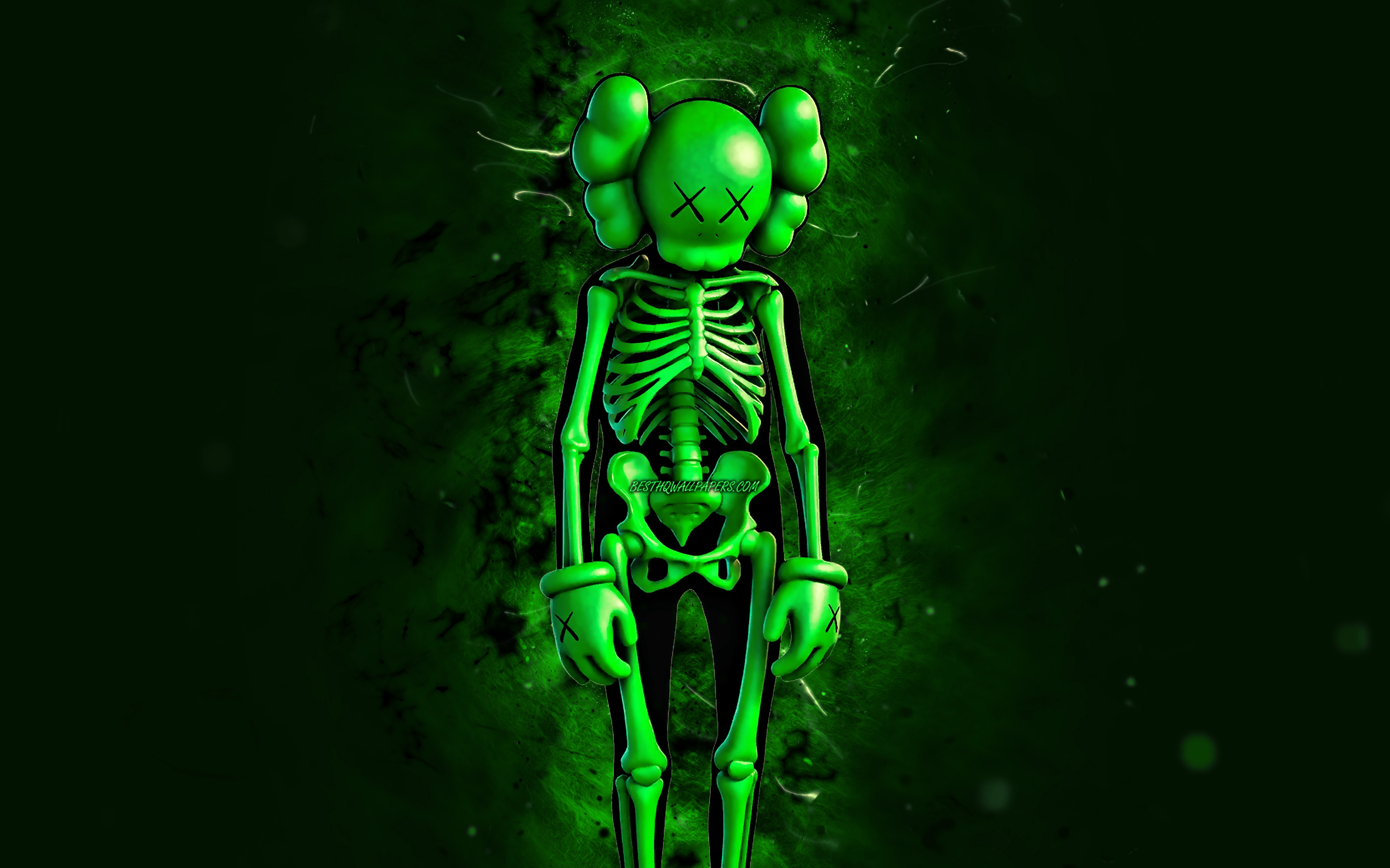 Kaws Skeleton Wallpapers