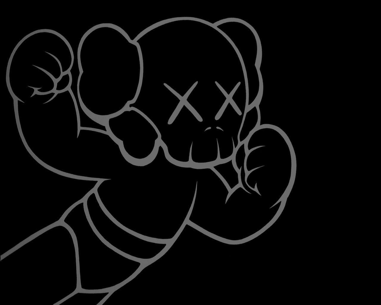 Kaws Skeleton Wallpapers