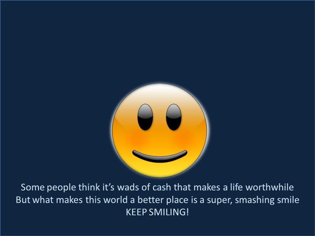 Keep Smiling Wallpapers