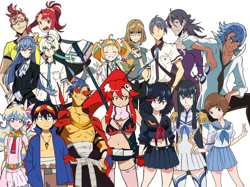 Kill La Kill Vs Gurren Lagann Wallpapers