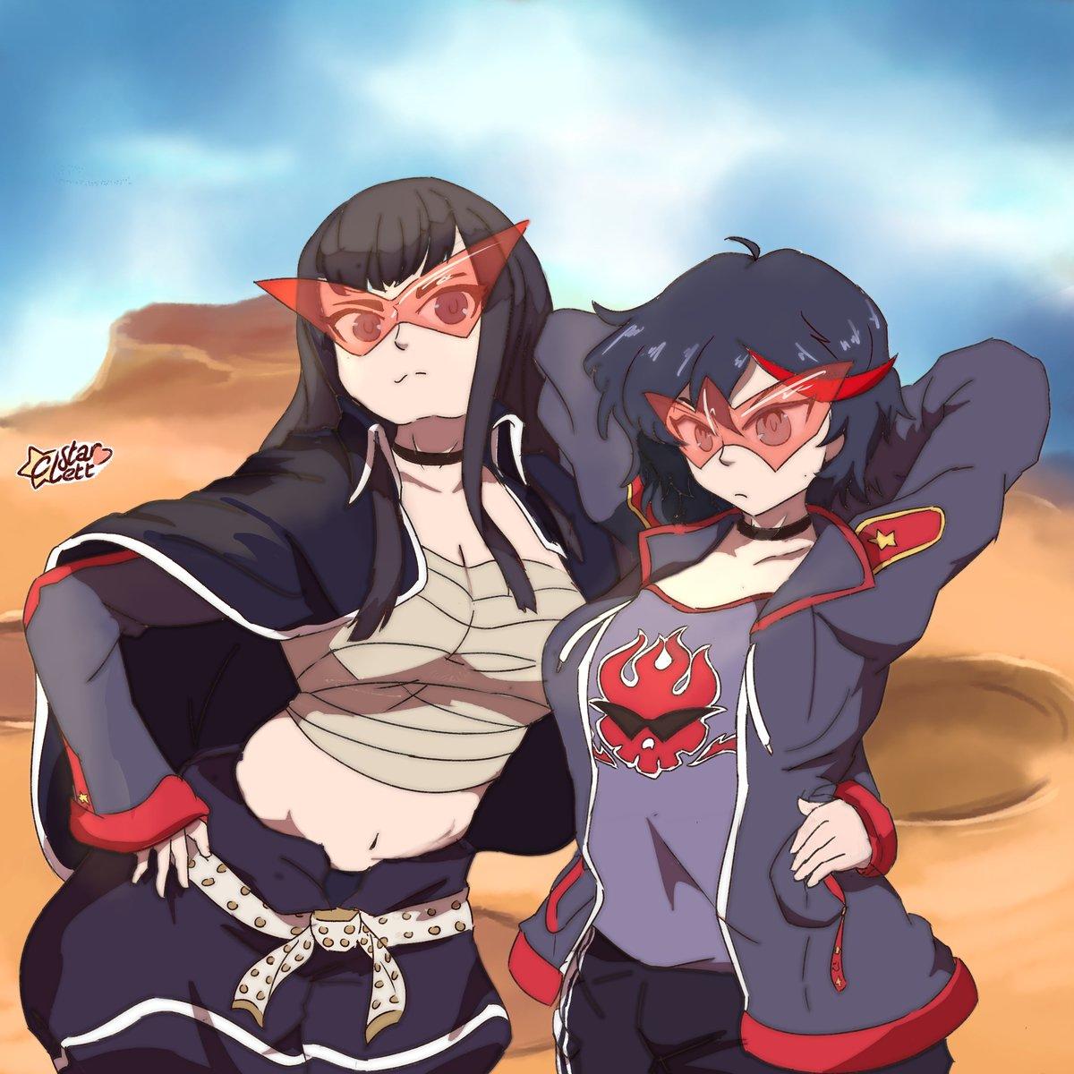 Kill La Kill Vs Gurren Lagann Wallpapers