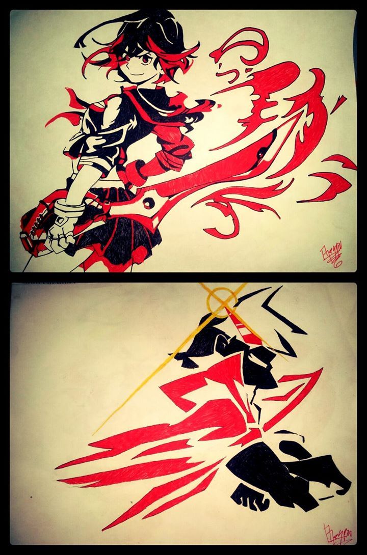 Kill La Kill Vs Gurren Lagann Wallpapers