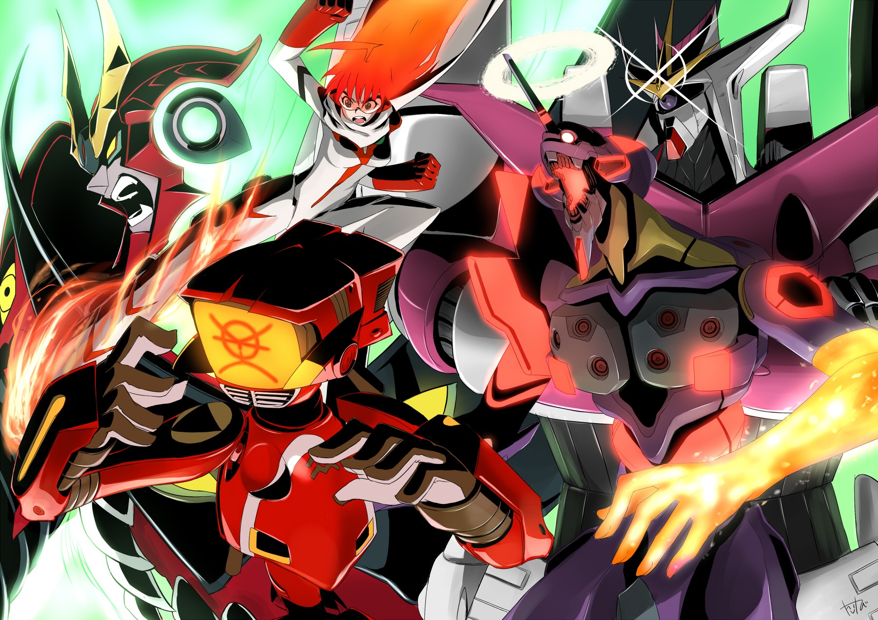 Kill La Kill Vs Gurren Lagann Wallpapers