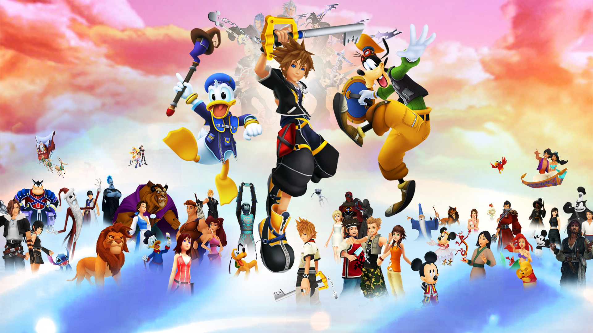 Kingdom Hearts 2 1920X1080 Wallpapers